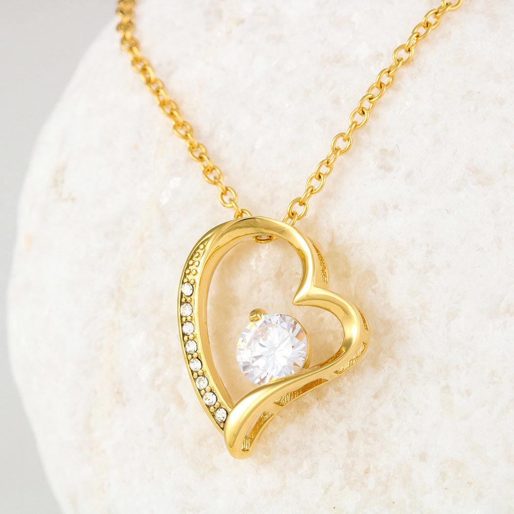 "TO MY DAUGHTER" FOREVER LOVE NECKLACE