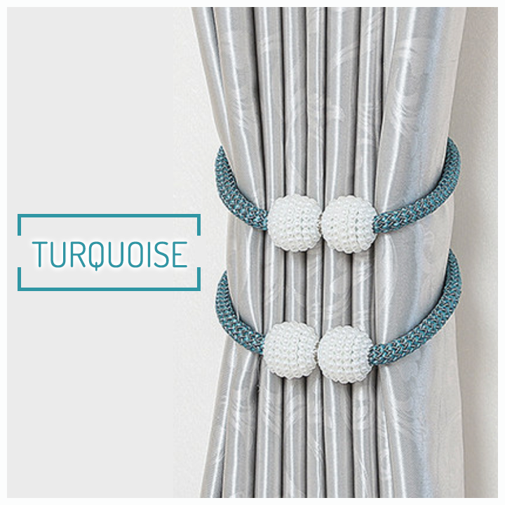 EasySnap Nordic Magnetic Curtain Tiebacks (2pcs)