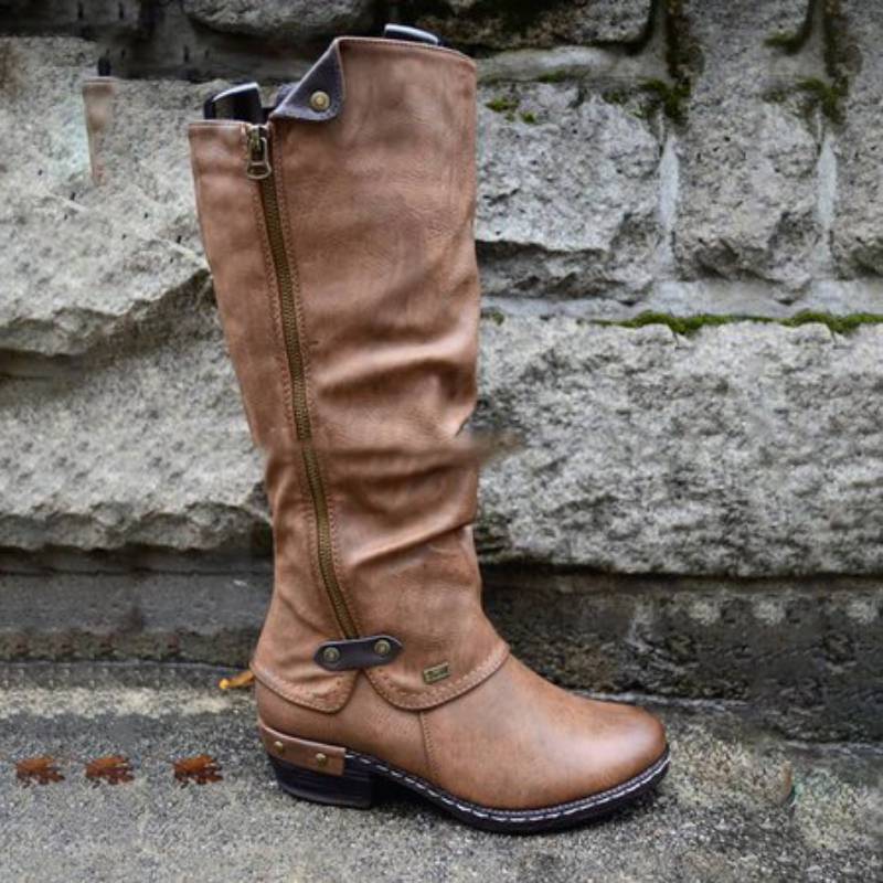Women's Cowboy Knee Boots Punk Boots  ◤80%Off Flash Sale ◢