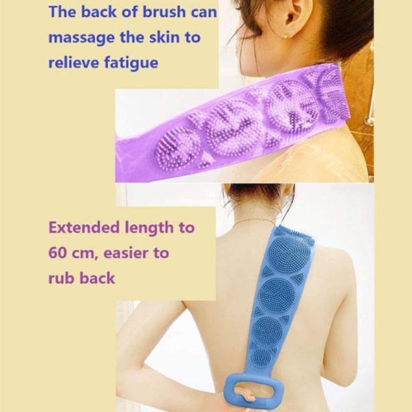 Silicone Body Brush Bath Belt