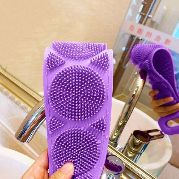Silicone Body Brush Bath Belt