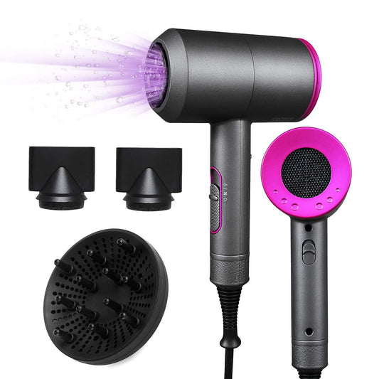 Hair Dryer, 2000W Ionic Blow Dryer Professional Hairdryer with Diffuser