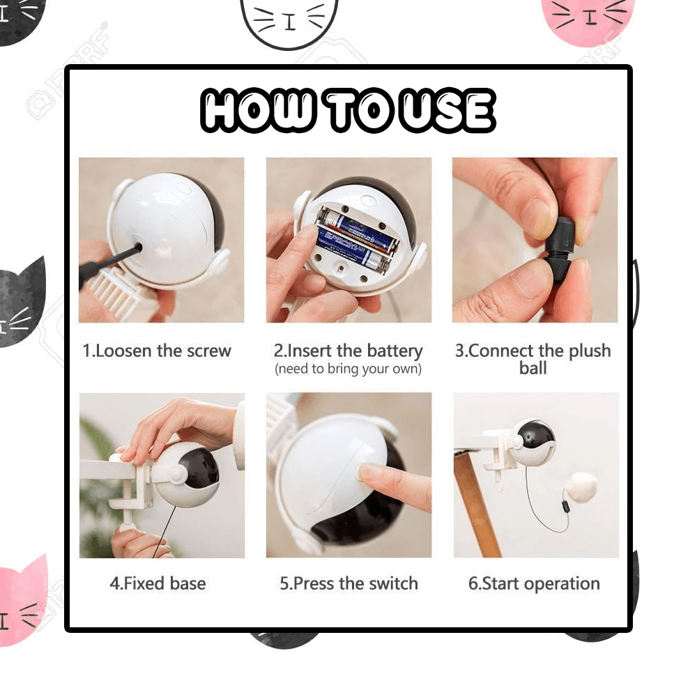 Automatic Lifting Cat Toy