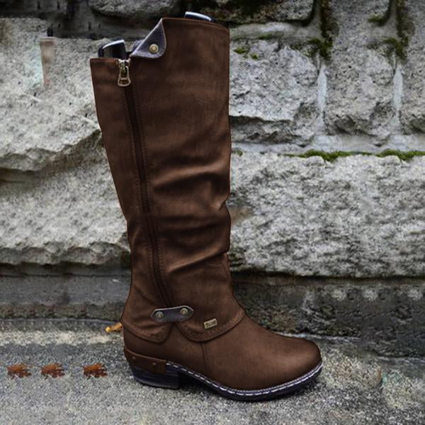 Women's Cowboy Knee Boots Punk Boots  ◤80%Off Flash Sale ◢