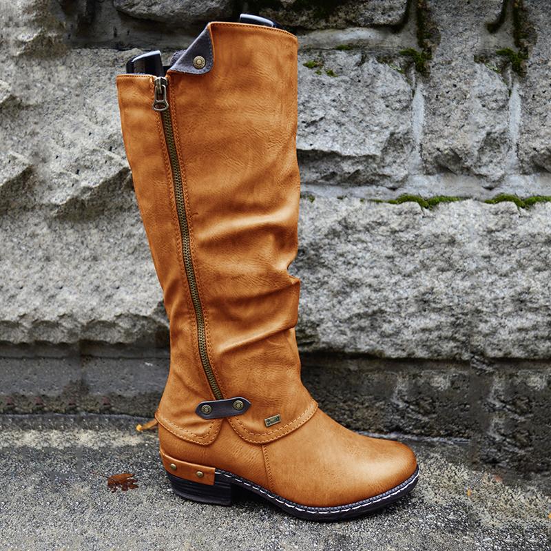 Women's Cowboy Knee Boots Punk Boots  ◤80%Off Flash Sale ◢