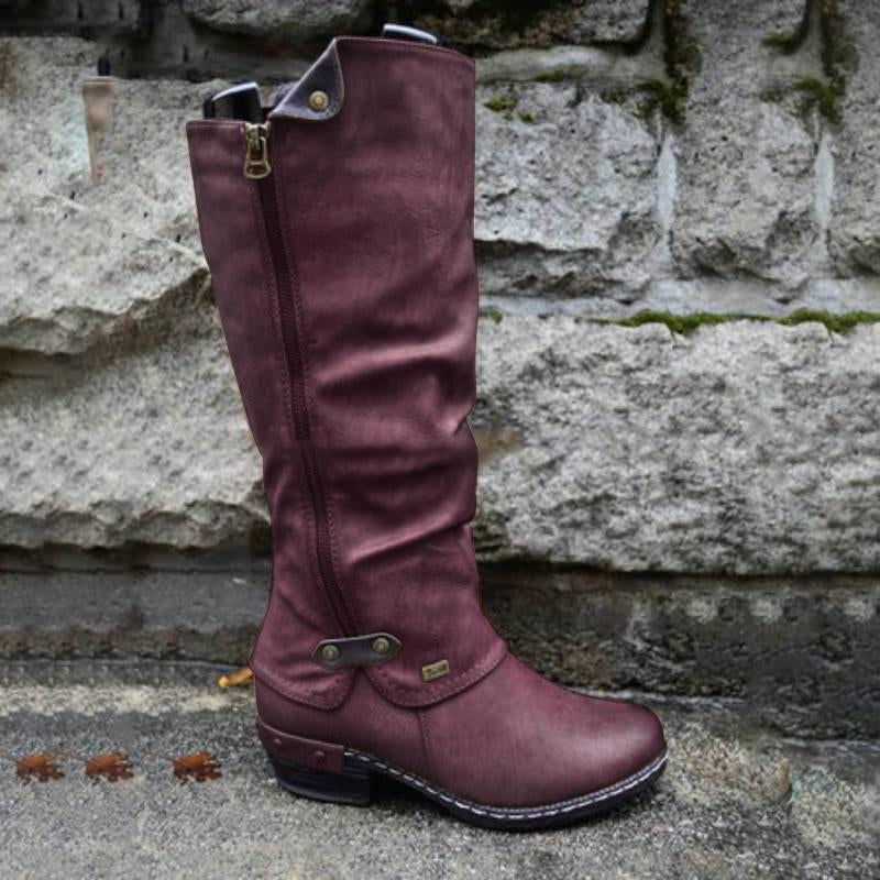 Women's Cowboy Knee Boots Punk Boots  ◤80%Off Flash Sale ◢