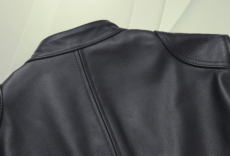 Leather Jacket Men Black Brown Winter Autumn Fashion