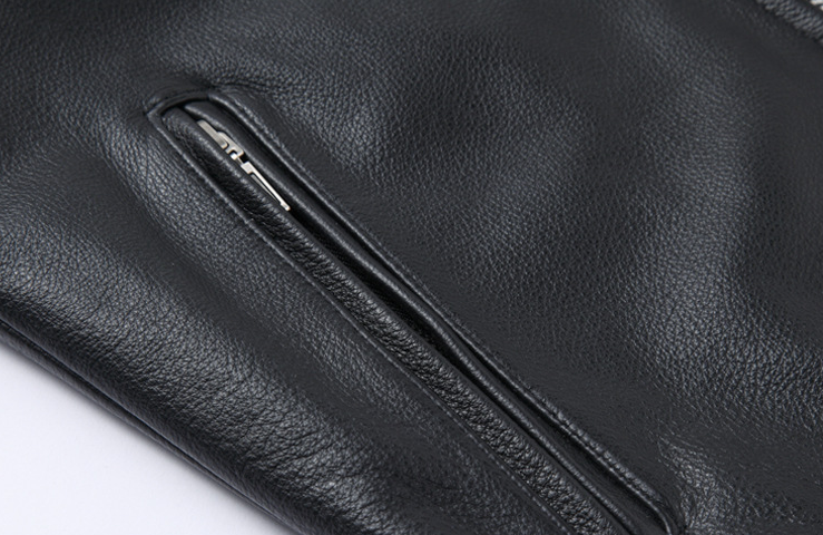 Leather Jacket Men Black Brown Winter Autumn Fashion