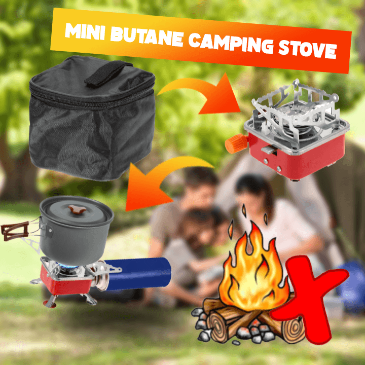Mini Butane Camping Stove