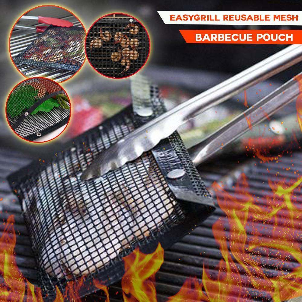 （40% OFF）EasyGrill Reusable Mesh Barbecue Pouch