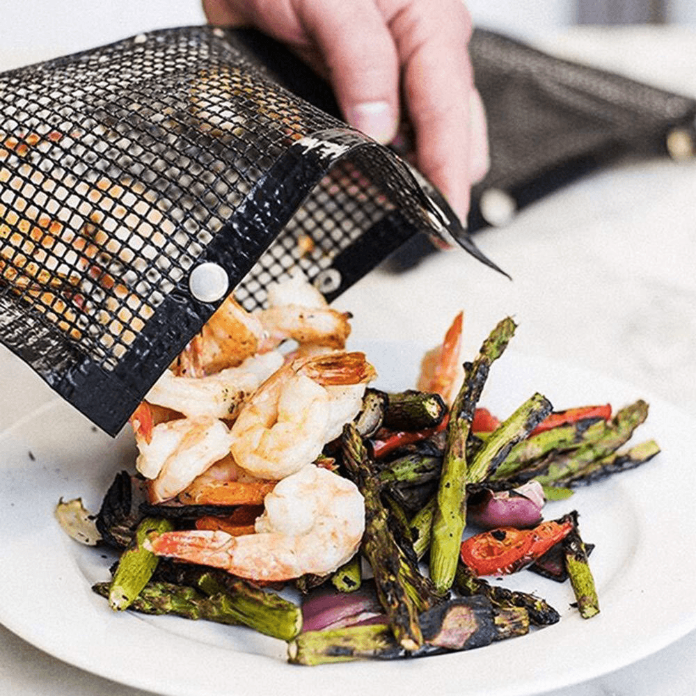 （40% OFF）EasyGrill Reusable Mesh Barbecue Pouch
