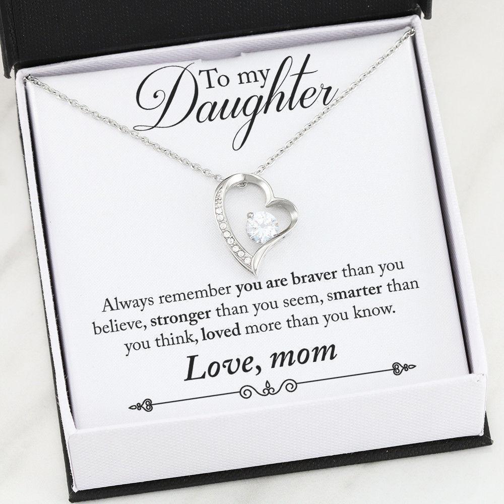 "TO MY DAUGHTER" FOREVER LOVE NECKLACE