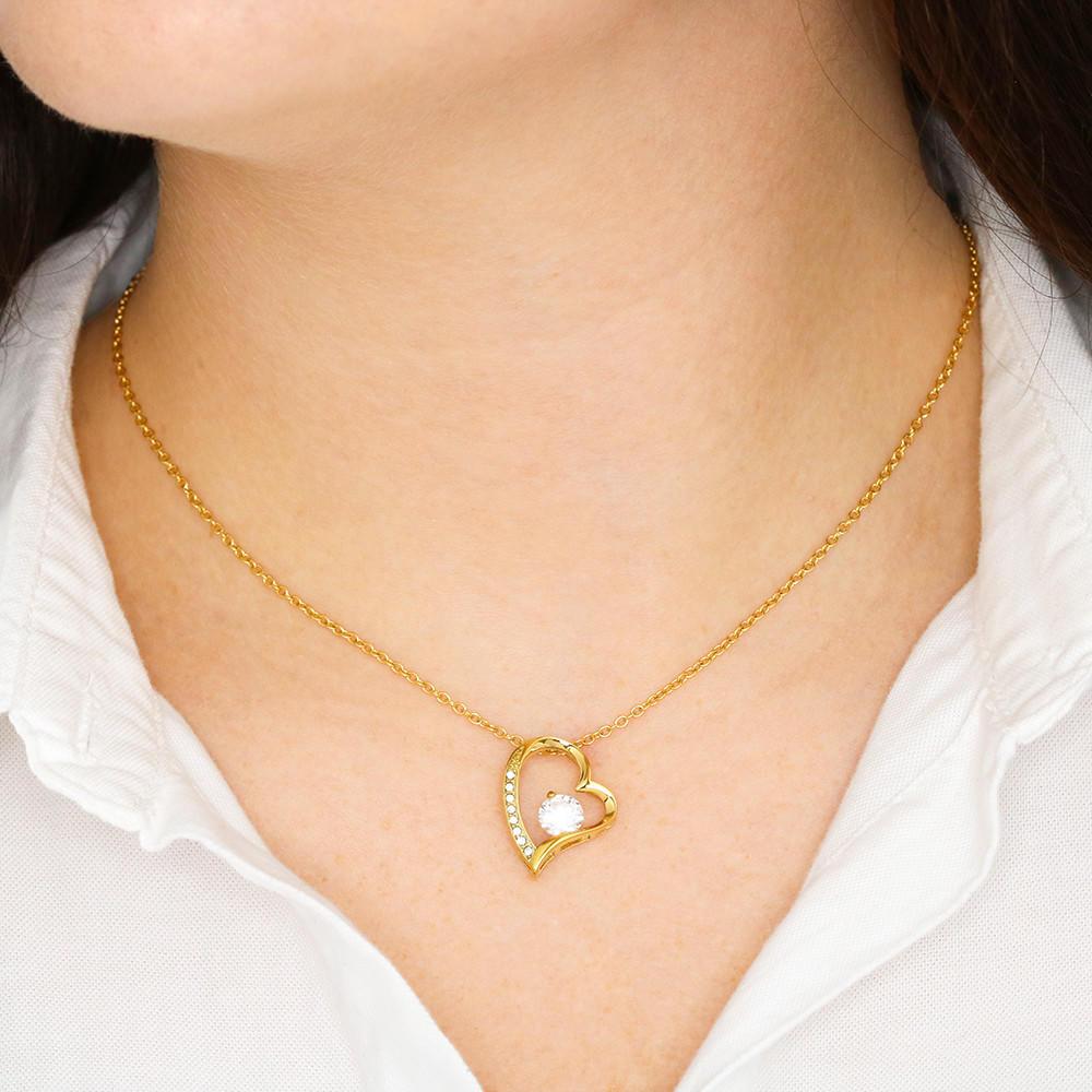 "TO MY DAUGHTER" FOREVER LOVE NECKLACE