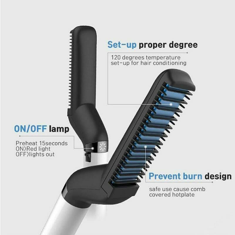 Long lasting, Effortless Style: Quality performance ensures that the styled result is long-lasting , easy-to-achieve and takes only minutes touch up, even with roughest, coarsest hair.