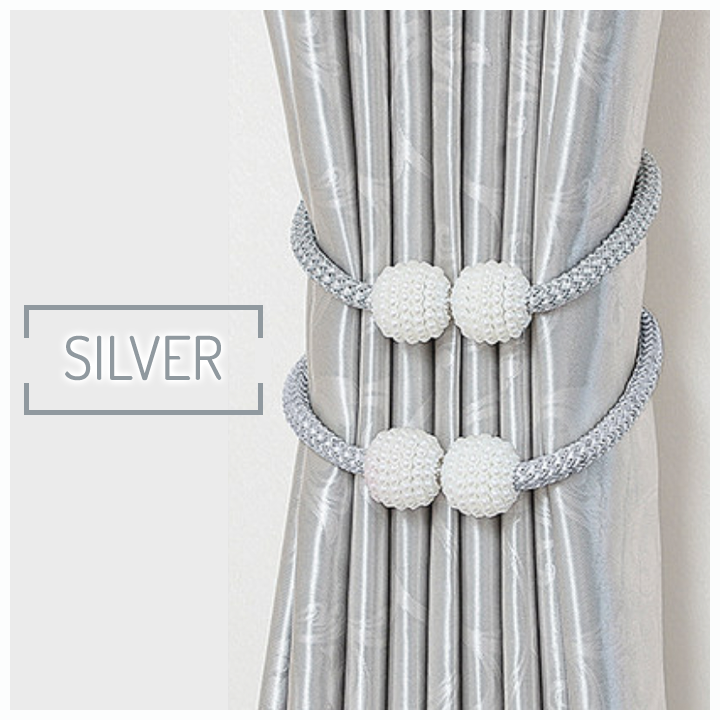 EasySnap Nordic Magnetic Curtain Tiebacks (2pcs)
