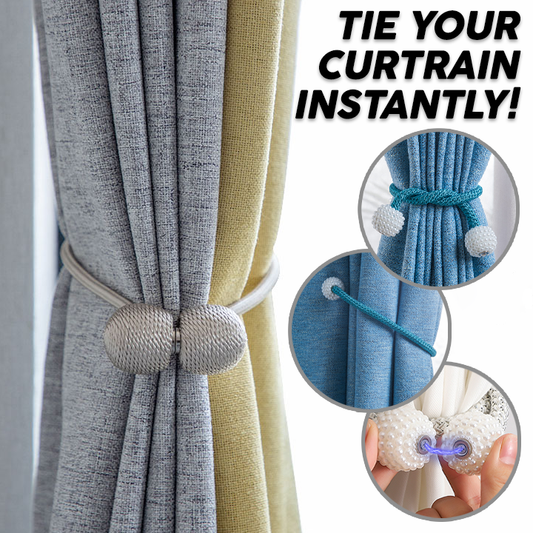 EasySnap Nordic Magnetic Curtain Tiebacks (2pcs)