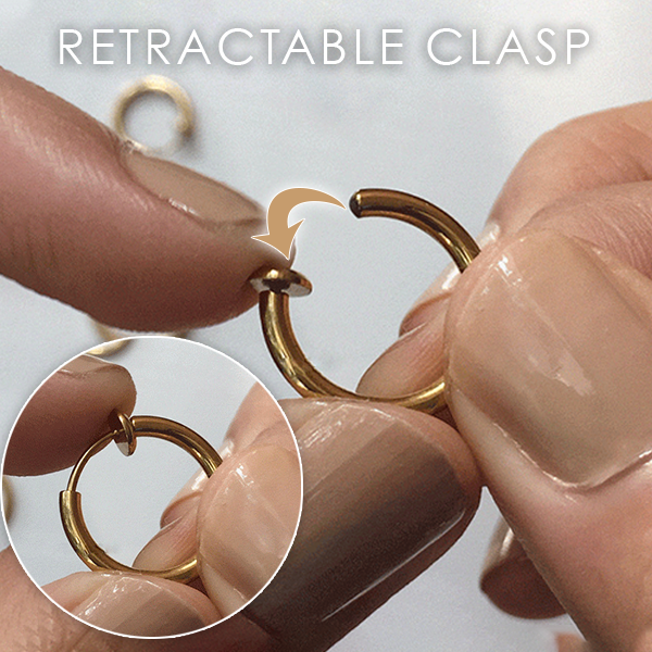 (BUY 1 GET 1 FREE)Retractable Earrings