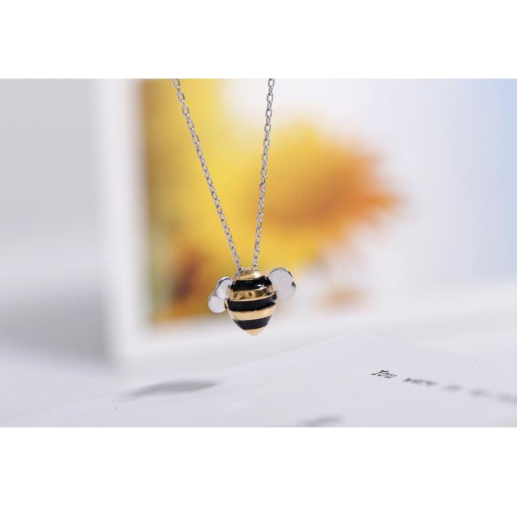 LIMITED EDITION STERLING SILVER BEE NECKLACE