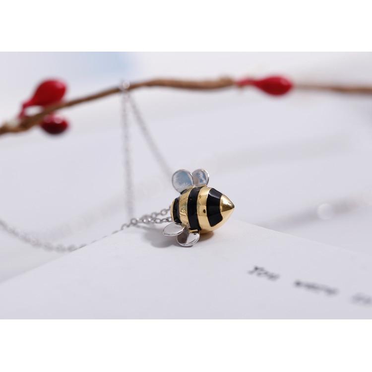 LIMITED EDITION STERLING SILVER BEE NECKLACE