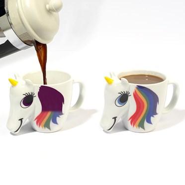 Unicorn Colour Changing Mug: Changes Colour Magically!